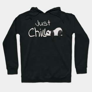 Chill Out Relaxing Anti Stress Nap Art Just Chill Panda Hoodie